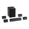 Lautsprecher Ultimea Poseidon D80 Schwarz 7.1-Kanäle, 8 Lautsprecher, kabelgebunden & kabellos, aktiver Subwoofer