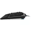 Mechanische Gaming-Tastatur Lenovo Legion K500 – Full-Size 104 Tasten USB, QWERTY US English, RGB-Hintergrundbeleuchtung, grau/schwarz