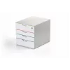Durable VARICOLOR MIX 4 SAFE Grau Kunststoff 4 Schubladen