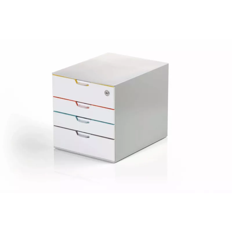 Durable VARICOLOR MIX 4 SAFE Grau Kunststoff 4 Schubladen