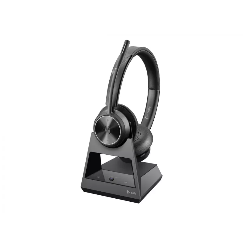Poly Savi 7320 Stereo Microsoft Teams Certified DECT 1880-1900 MHz Top EMEA - INTL English Loc Euro-Stecker