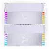 Jonsbo HX6280 CPU-Kühler, PWM, RGB - 130 mm, weiß
