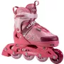 Inline-Skates HUDORA Mia 2.0, verstellbare Größe 33–36, pink