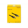 DeLOCK DisplayPort-Kabel 8K 60 Hz 3 m Schwarz Metall