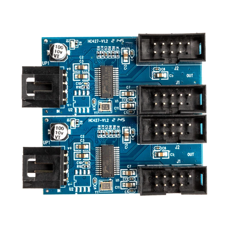 USB 2.0 Hub Akasa AK-CBUB64-30BK 1-auf-4-Port USB 2.0