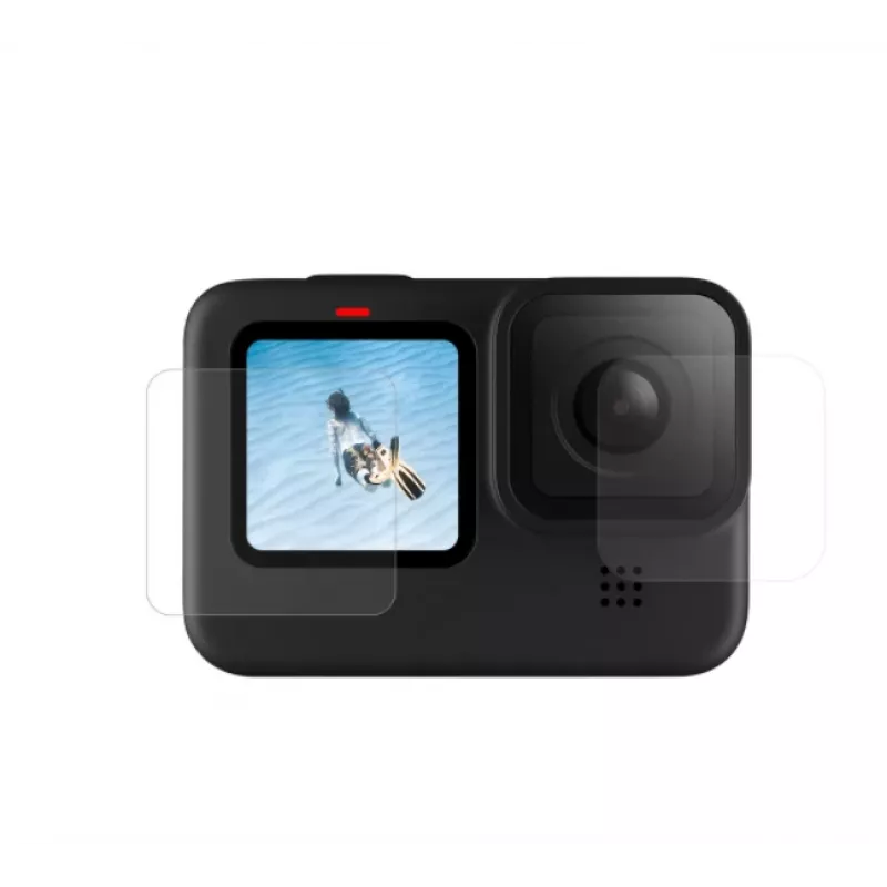 Display- und Objektivschutz Telesin GP-FLM-902 für GoPro Hero9 — Schutzglas für Display und Linse