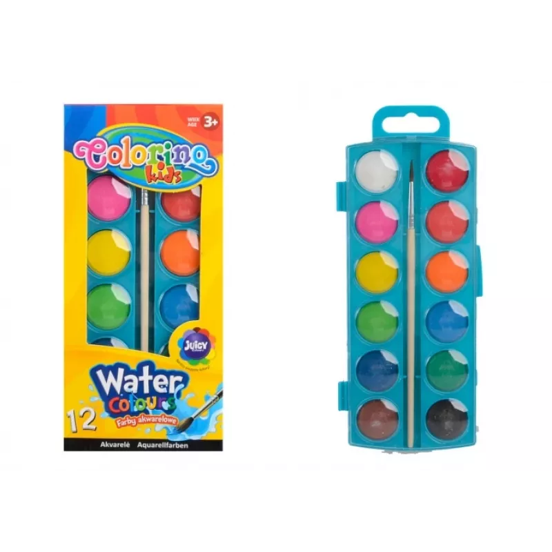 Colorino Kids Wasserfarben klein 12 Farben