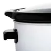 Adler AD 6413r Slow Cooker, 5,8L, Weiß
