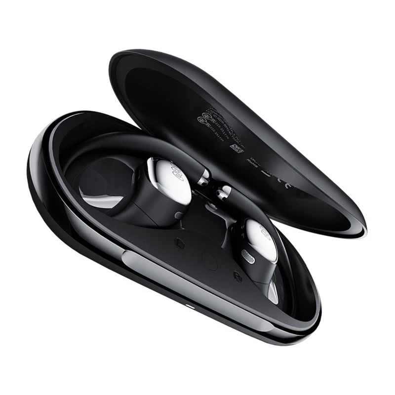 Kabellose Kopfhörer QCY Crossky R70, Bluetooth 5.0, Geräuschunterdrückung, Modell CT02 (schwarz)