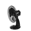 Mesko | Ventilator | MS 7309 | Tischventilator | Schwarz | Durchmesser 30 cm | Geschwindigkeitsstufen 3 | Oszillation | 40 W | Nein