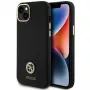 GUESS | GUHCP15M4DGPK | Backcover | Apple | iPhone 15 Plus/14 Plus | TPU, Silikon, Mikrofaser | Schwarz