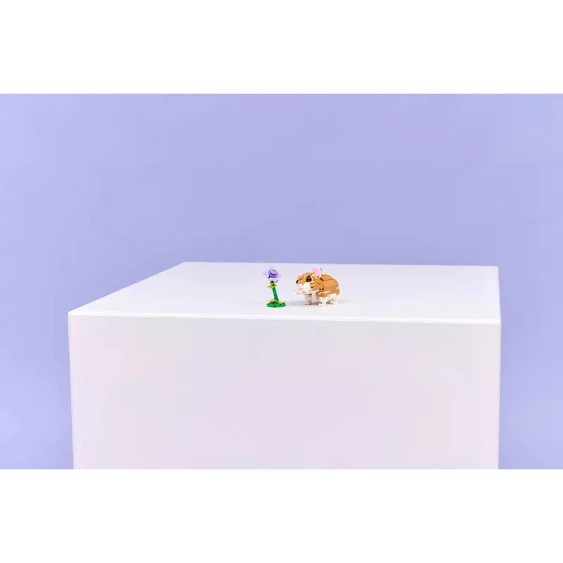 LEGO CREATOR 3 IN 1 31376 Süßer Hamster mit Blume