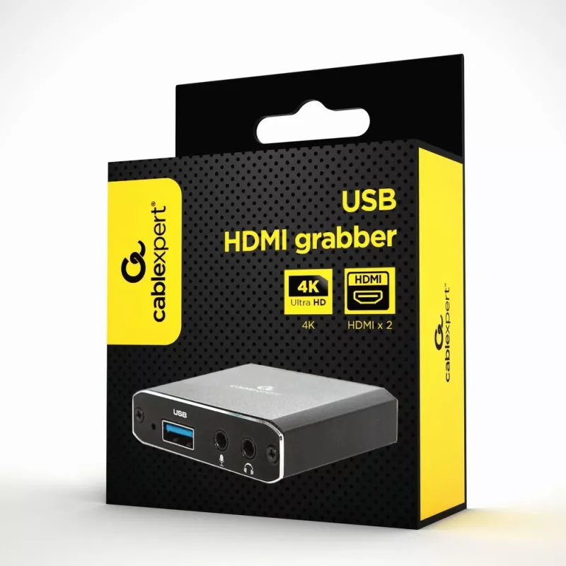 Gembird UHG-4K2-01 USB-Grafikadapter Schwarz