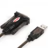 UNITEK Y-105 serielles Kabel Schwarz 1,5 m USB Typ-A DB-9