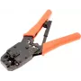 Kabel-Crimpzange S/CONN 73000-MPU Schwarz Orange 1 Stück
