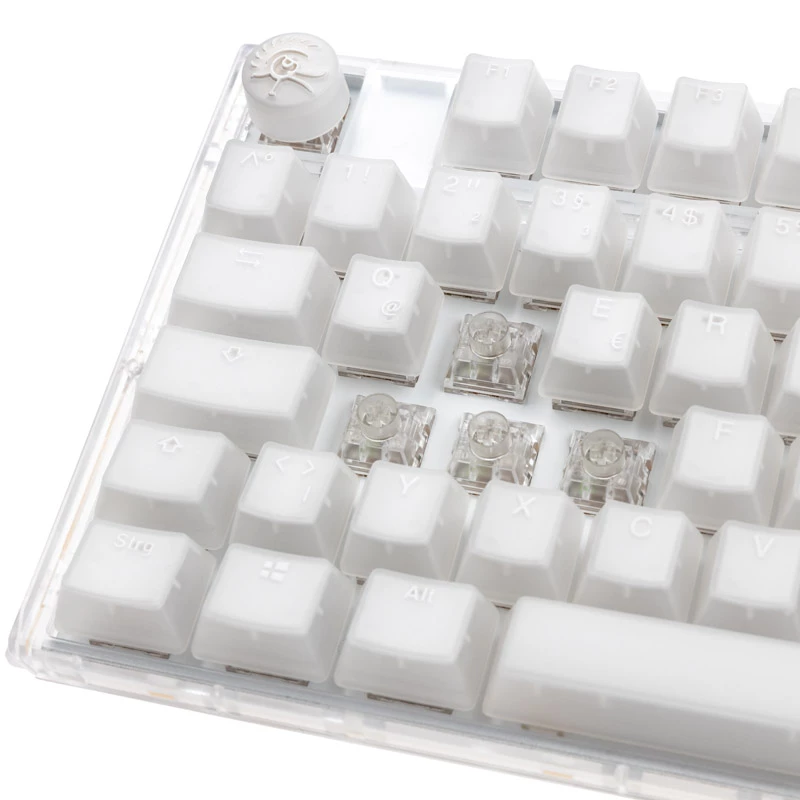 Ducky One 3 Aura Weiß TKL Gaming-Tastatur, RGB-LED - Kailh Jellyfish Y