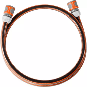Gardena Comfort FLEX Anschlussgarnitur 13 mm (1/2"), 1,5 m, schwarz/orange