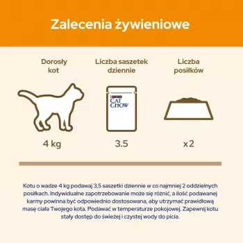 PURINA Cat Chow Lamm, grüne Bohnen - Nassfutter für Katzen - 10x85 g