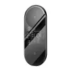 Baseus 2In1 20W Digital Led Display Headphones Schwarz Wireless Charging