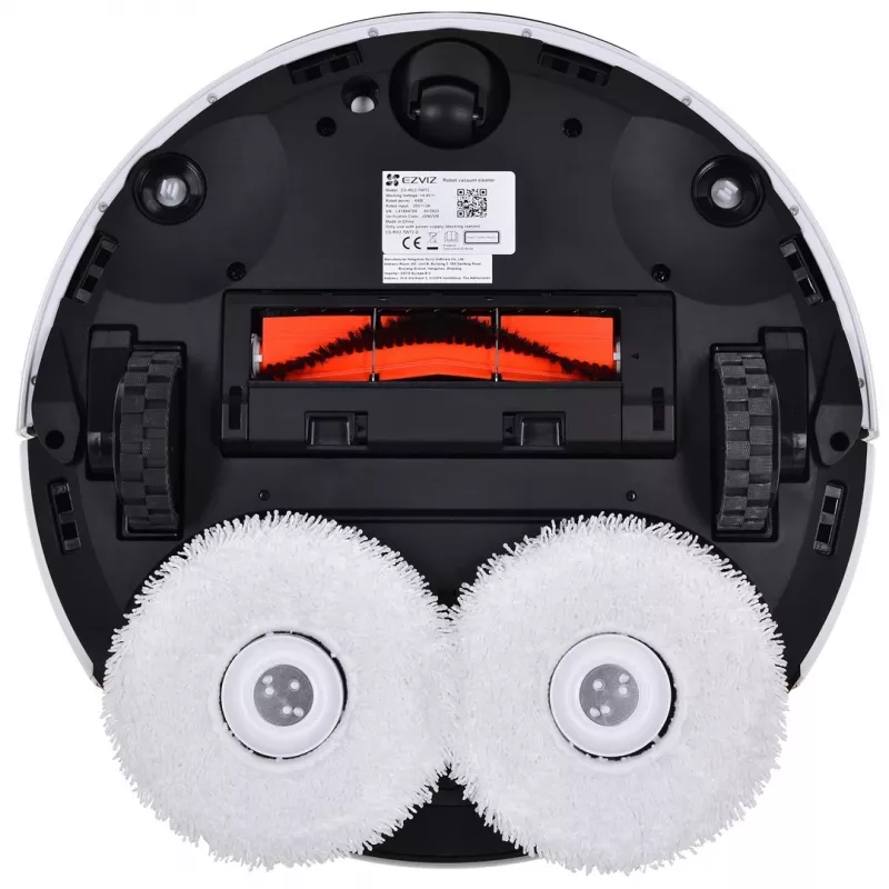 Saugroboter EZVIZ RS2 mit Kartierung, 4000 Pa Saugkraft, 5200 mAh Akku, 220 min Laufzeit, waschbarer Mopp, Basisstation mit 5/5,5 L Wassertanks