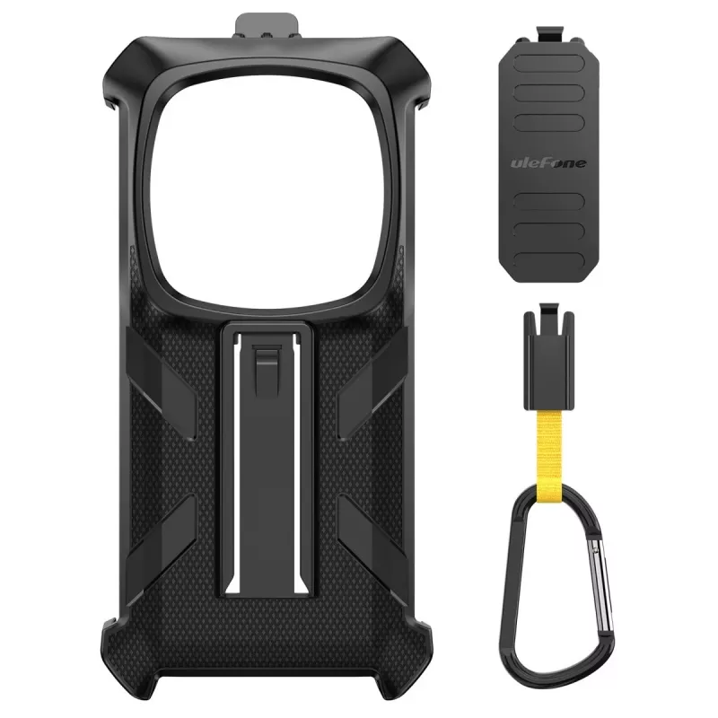 Ulefone Multifunktionshülle für Armor 28 Ultra / 28 Ultra Thermal, Schwarz