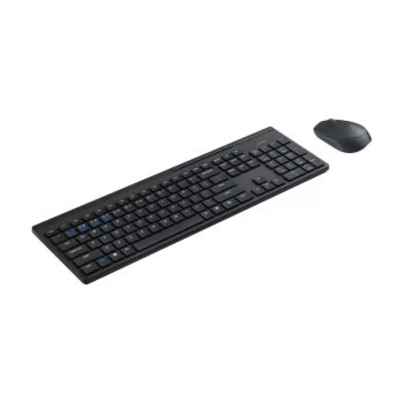 Rapoo 8110M kabelloses Multi-Mode Tastatur-Maus-Set, Schwarz