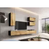 Cama TV stand VIGO 140 30/140/40 Schwarz/wotan oak