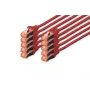 Netzwerkkabel Digitus CAT 6 S/FTP RJ-45 1m Rot