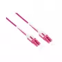 Patchkabel LWL Duplex OM4 (Multimode, 50/125) LC/LC, UNIBOOT, LSZH, reversible Polarität, Entriegelungslasche, 3m, Good Connections® (LW-U803LC4)