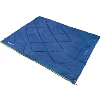 High Peak Ceduna Duo Rechteckiger Schlafsack Polyester Blau