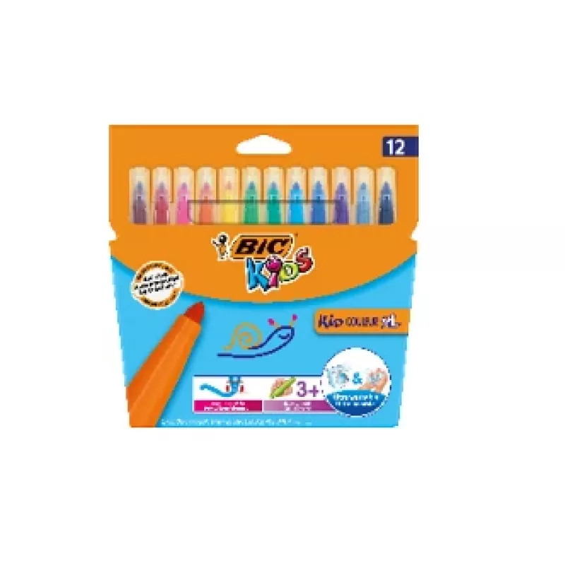 Filzstift BIC Kid Couleur XL Mehrfarbig