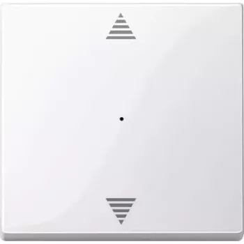 MERTEN Wippe für Taster-Modul MEG5215-0319 (Pfeile auf/ab) polarweiß glänzend MEG5 MEG5215-0319 (MEG5215-0319)