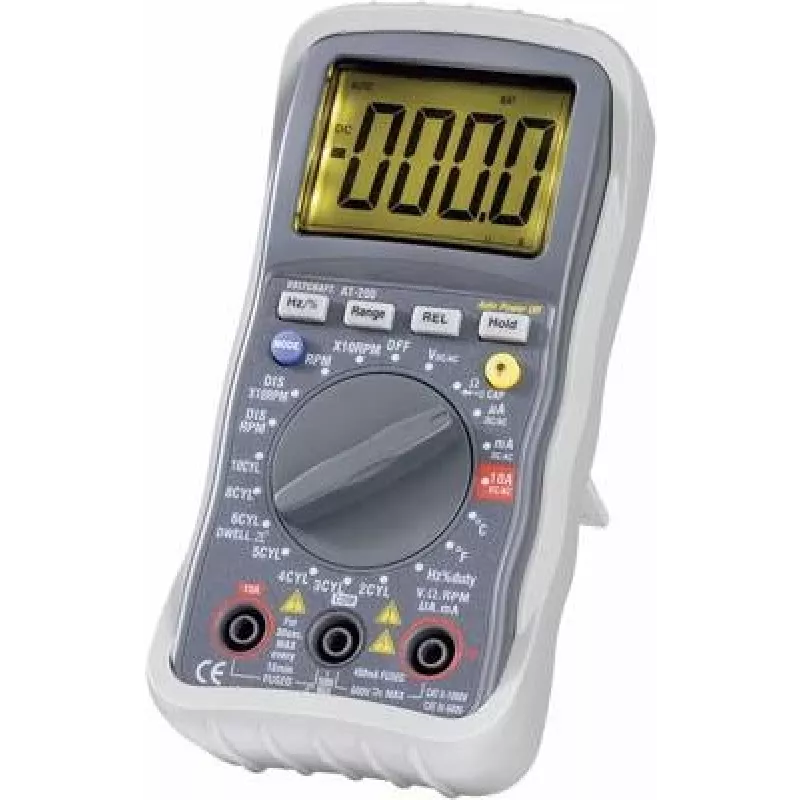 Digital-Multimeter Voltcraft AT-200 CAT III 600V 4000 Zählimpulse