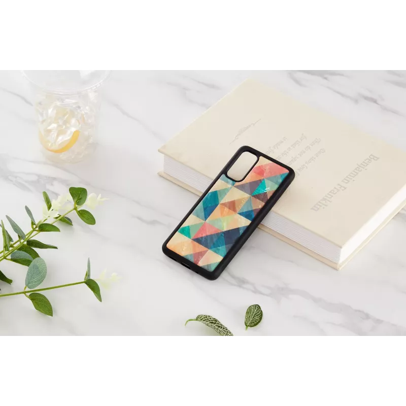 Schutzhülle iKins für Samsung Galaxy S20 — Mosaic Schwarz