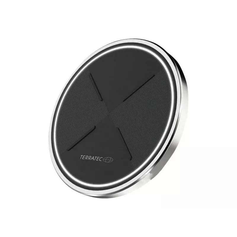 Indoor-Ladegerät Terratec ChargeAIR dot! Smartphone Schwarz Silber