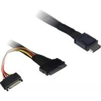 SAS-Kabel Inter-Tech 88885642 Schwarz Hochwertige Datenübertragung