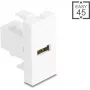 USB 2.0 Typ-A auf Typ-B Kabeladapter, DELOCK 90907, Easy 45 Modul