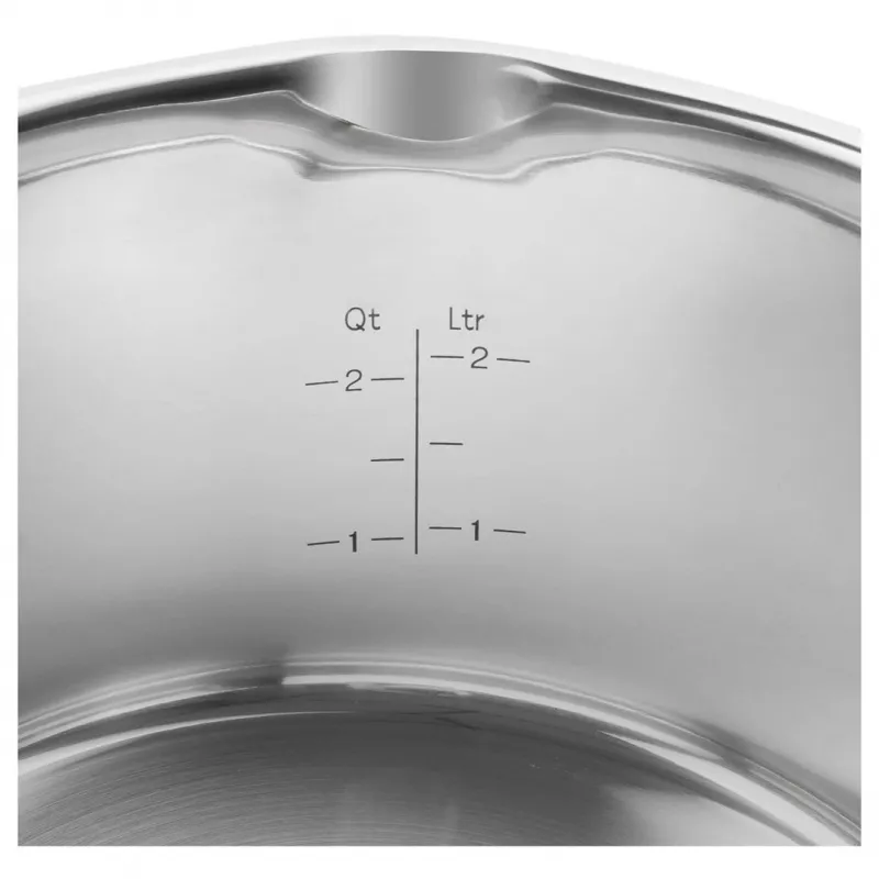 ZWILLING Edelstahl-Topfset SIMPLIFY 5-tlg. – spülmaschinen- & ofenfest, Glasdeckel, geeignet für Keramikkochfelder