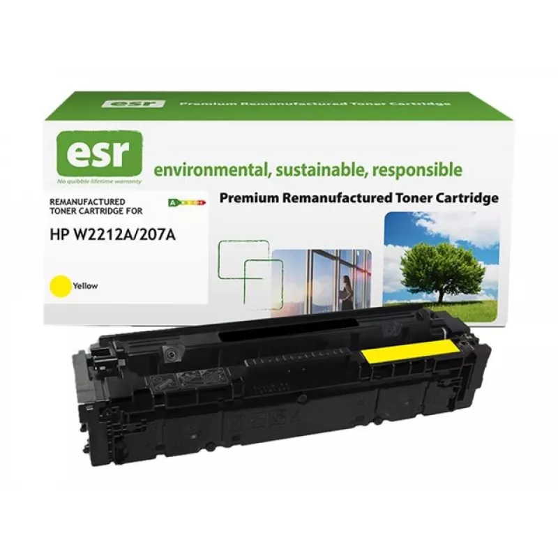 ESR Tonerkartusche kompatibel mit HP W2212A gelb wiederaufbereitet 1.250 Seiten