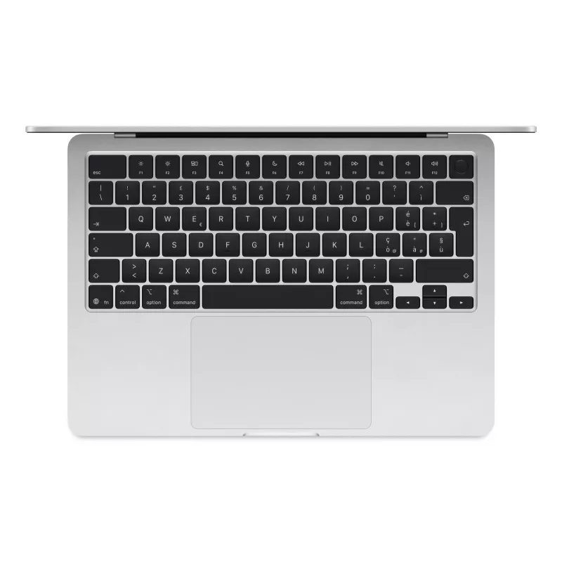 Apple MacBook Air 13,6 Zoll (2025) Laptop MW0W3D/A, Apple M4, 16 GB, 256 GB SSD, Silber