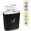 Peach PS500-10 Aktenvernichter Kreuzschnitt 72 dB 22 cm Schwarz