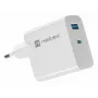 NATEC NUC-2144 Ladegerät für Mobilgeräte Universal Weiß AC Schnellladen Innenbereich