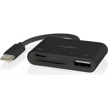 Nedis USB-C MicroSD-Kartenleser (CCGB64780BK01)