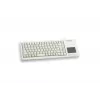 CHERRY XS Touchpad Tastatur Universal USB QWERTY US Englisch Grau