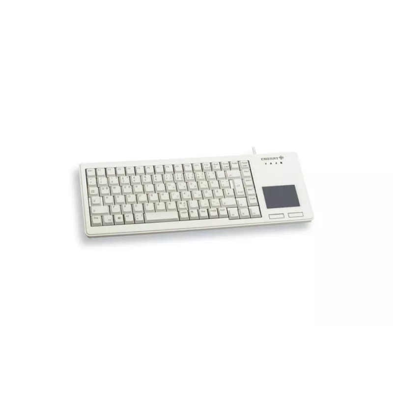 CHERRY XS Touchpad Tastatur Universal USB QWERTY US Englisch Grau