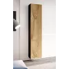 Cama geschlossen Schrank VIGO '180' 180/40/30 schwarz/Wotan-Eiche