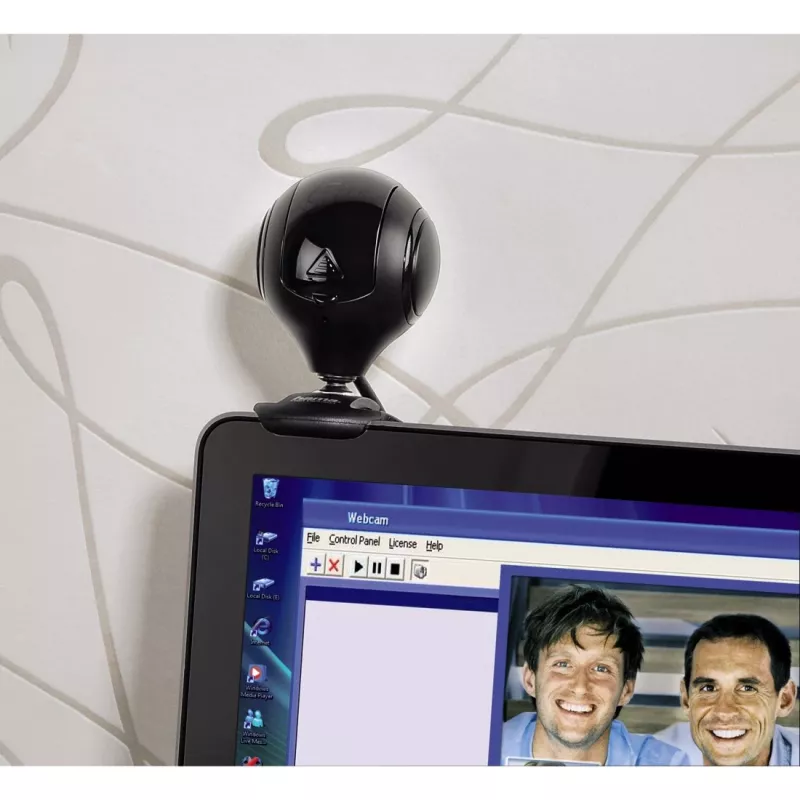 Hama 00053950 Webcam 1,3 MP 1280 x 1024 Pixel USB 2.0 Schwarz