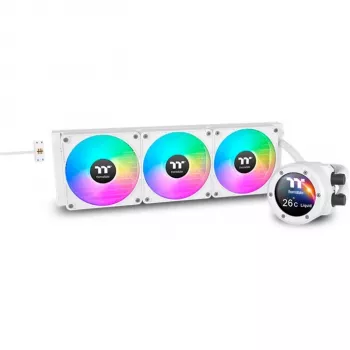 All-in-One-Flüssigkeitskühler Thermaltake TH360 V2 Ultra EX ARGB 12 cm Weiß