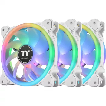 Thermaltake SWAFAN 14 ARGB 140mm Reverse Blade Weiß 3er-Pack