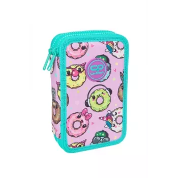 Federmäppchen Coolpack Jumper 2 – Doppelstock-Design, Reißverschluss, Stoffoberfläche